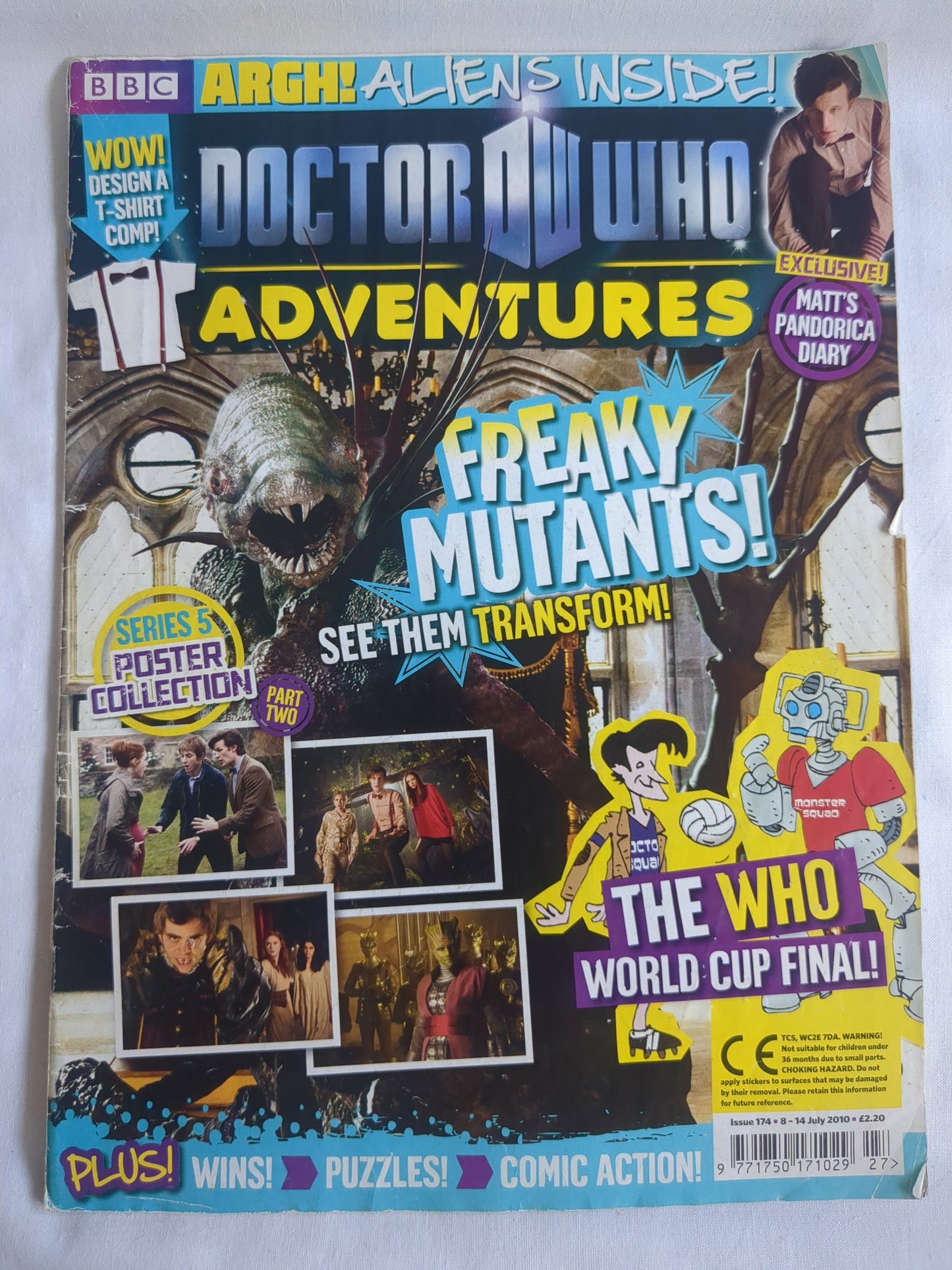 Doctor Who Adventure Magazines Issues #174-249 (2010-2011)