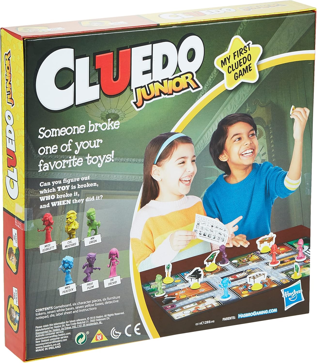 Cluedo Junior Board Game