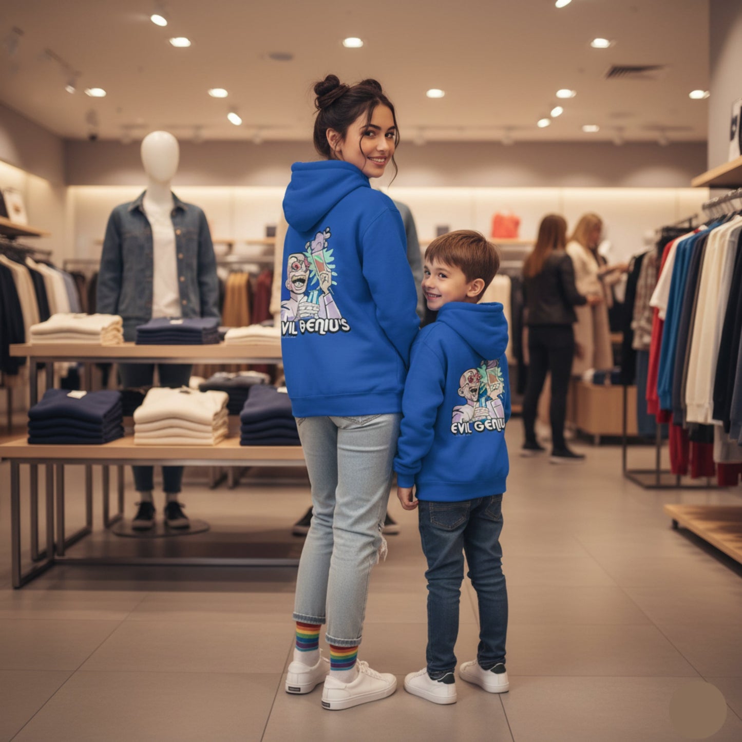 Evil Genius Unisex Hoodie