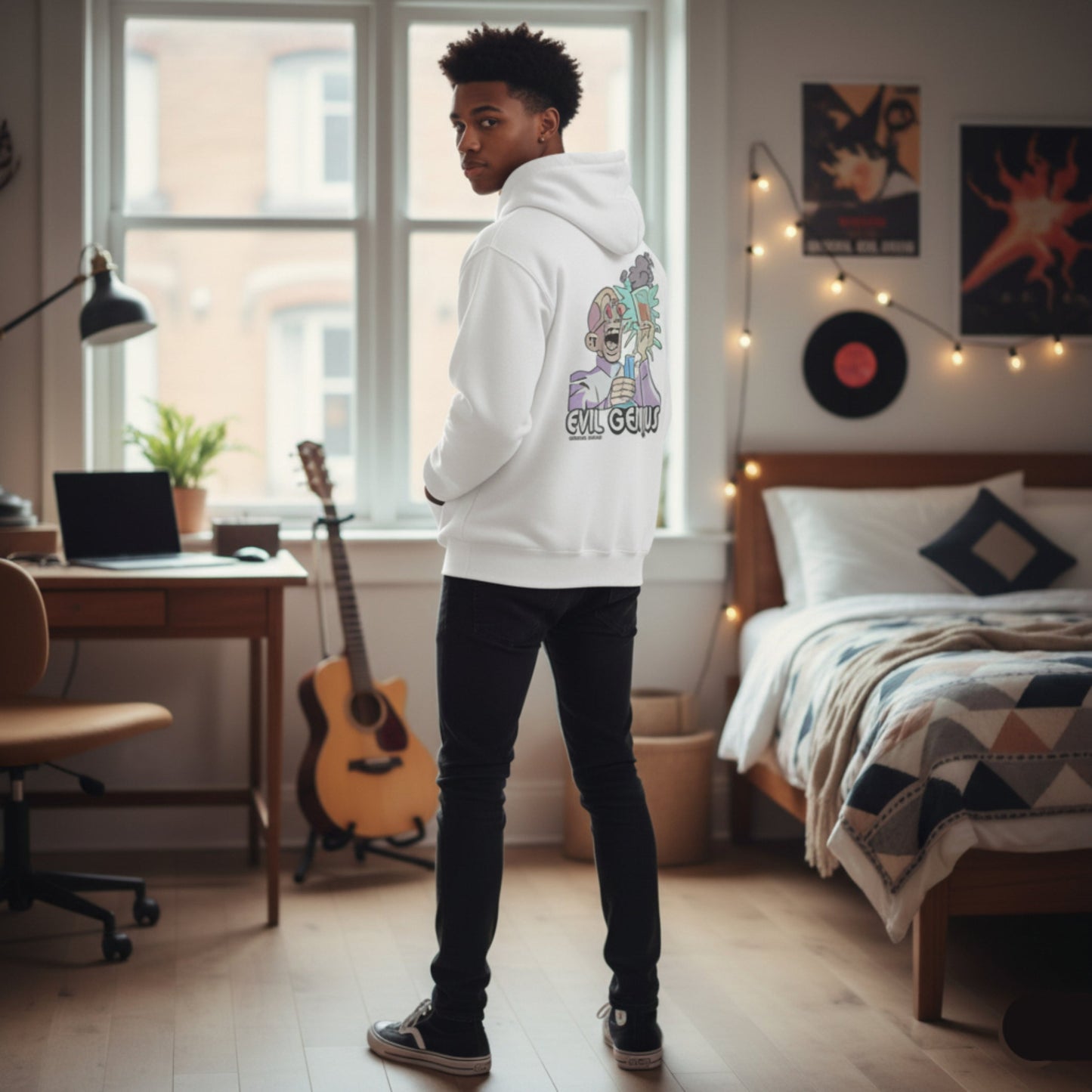 Evil Genius Unisex Hoodies