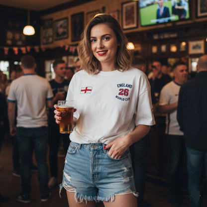 England World Cup 26 Unisex Classic Tee