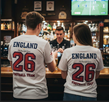 England World Cup 26 Unisex Classic Tee