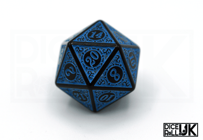 Carved Dice - Blue