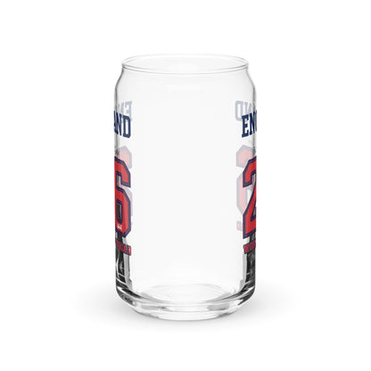 England World Cup '26' Can-Shaped Glass