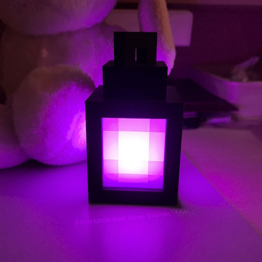 Minecraft-Inspired Lantern