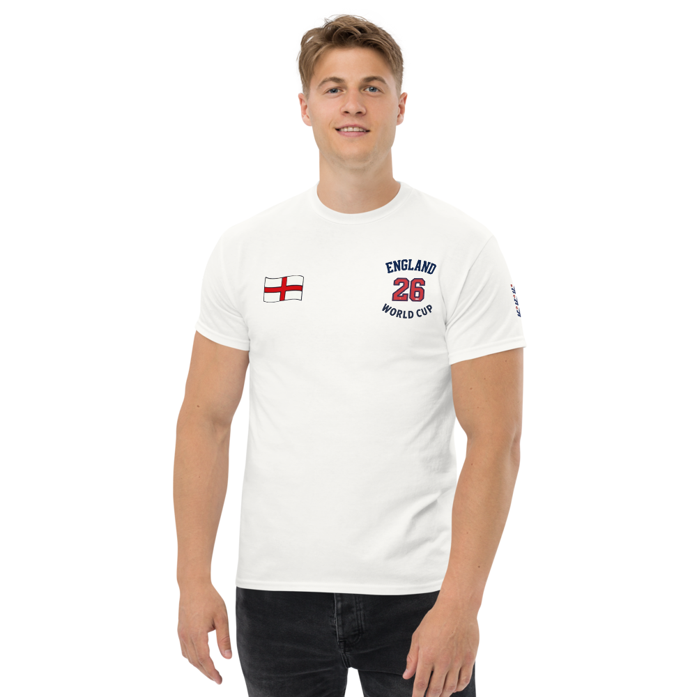 England World Cup 26 Unisex Classic Tee