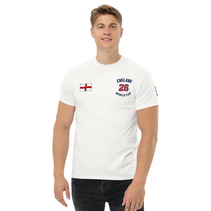 England World Cup 26 Unisex Classic Tee